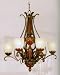 Adobe Six Light Chandelier