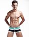 SEOBEAN Mens Low Rise Sexy Swimwear Boxer Brief Trunks 2208