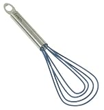 Cuisipro Silicone Flat Whisk 8 Blue