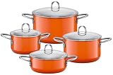 Silit Wild Orange Kochgeschirr-Set 4tlg.