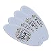 Beautiful Day Flowers Wedding Bridal Shower Double-Sided Oval Nail File Emery Board Set 4 Pack