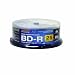 Aleratec 370102 White Inkjet Printable BD-R 4x Duplicator Grade Media 25-Pack