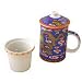 Exquisite Porcelain Tea / Coffee Cup W. Filter Large