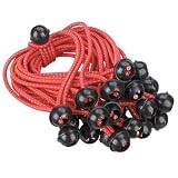 25 Pack of 9in. Ball Bungee Cords