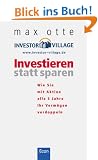Investieren statt sparen