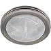 Hunter 90053 Decorative Brushed Nickel Bathroom Fan
