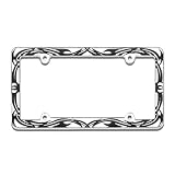 Buy Cruiser Accessories Tribal Chrome License Plate Frame by Cruiser Accessories