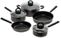 Philippe Richard 8-Piece Nonstick Aluminum Cookware Set with Bonus 20-Piece Cutlery/Gadget Set and Pasta Cooker