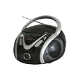 NAXA Electronics NPB-246 Portable MP3/CD Player with AM/FM Stereo Radio and USB Input