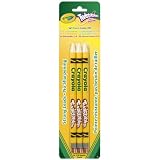 BINNEY & SMITH / CRAYOLA Twistables Retractable Graphite Pencil, HB #2, Clear Barrel, 3/pack