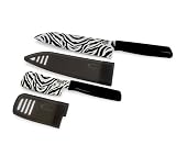 Kuhn Rikon Safari Chefs and Nakiri Colori, Zebra