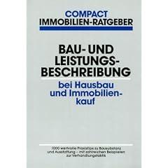 Bau- und Leistungsbeschreibung bei Hausbau und Immobilienkauf