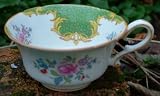 Review grosvenor  / c1930 Ye Olde English Grosvenor 6479 Scalloped Teacup