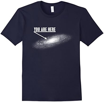 Science T-shirt Space Astronomy  - Male Small - Navy