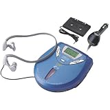 COBY MP-CD575 CD Player with MP3 Playback, 120-Second ASP and Car Kit (COBY MPCD575)