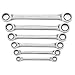 GearWrench 9260 6 Piece Metric Double Box Ratcheting Wrench Set