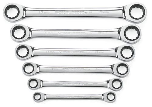 KD 9260 Gear Wrench 6 Piece 8-Millimeter to 19-Millimeter Double Box Wrench Set