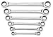 KD 9260 Gear Wrench 6 Piece 8-Millimeter to 19-Millimeter Double Box Wrench Set