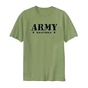 T-Shirt Olive Green " Army Santeria " Religion