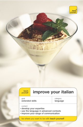 City Travel Guides Discounted  Books : Teach Yourself: Improve Your Italian Book/CD Pack (Teach Yourself Languages)