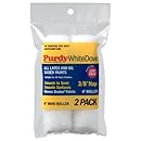 Purdy 140606042 White Dove 4-Inch x 3/8-Inch Nap Wire Mini Roller Replacements, 2-Pack