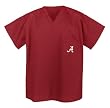 UA University of Alabama Logo Scrubs Top Shirt-Size SM- For HIM or HER -Officially Licensed NCAA College Logo Apparel For HIM or HER - DRAWSTRING Waist -Officially Licensed NCAA College Logo Apparel SEARCH BROAD BAY SCRUB FOR OTHER College Logo Apparel U