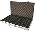 Aluminum 1,000 chip capacity poker chip case