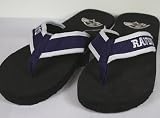 Baltimore Ravens NFL Contoured Flip Flop Sandals