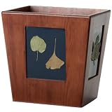 Pressed Leaves Wastebasket