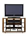 All Products : BDI Deploy 9628, Tall Double-Wide Open TV Stand - Natural Stained Cherry