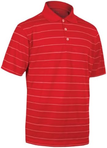 Tres Bien Golf Men's Performance Shirt-Red-X-Large