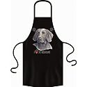 Grillschürze Party & Kochschürzen Haustier Hund Weimaraner