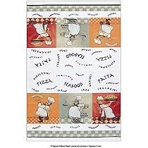 Buon Appetito Italian Chef Kitchen Towel - Print