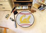 California Golden Bears 29 Round Baseball Floor Mat (Rug)
