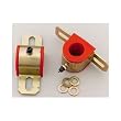 Energy Suspension 9.5161R Red Greaseable Sway Bar Bushing Set