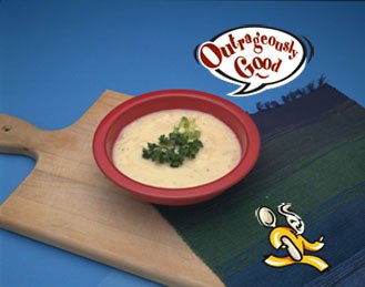 Creamy Potato Soup - Makes 4 servings by Outrageously Good