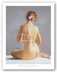 After the Bath by Felipe Santamans 33.5"x26" Art Print Poster
