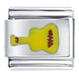 Guitar Musical Italian Charms Bracelet Link