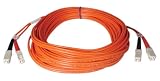 Tripp Lite N506-01M Multimode Duplex 50/125 SC/SC 1M 3-Feet Fiber Optic Patch Cable