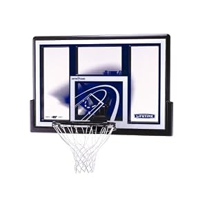 Lifetime 3279 Shatter Guard Fusion Basketball 48-Inch Backboard and Rim Combo
