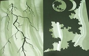 Moon Night Clouds Lightning Levin Airbrushing Stencils Template Mask ...