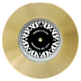 Weems and Plath Marine Navigation Compass Chart Weight (Brass) by 