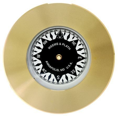 Weems & Plath Marine Navigation Compass Chart Weight  (Brass)