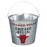 NBA Chicago Bulls 5 Quart Galvanized Pail