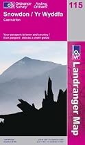 Snowdon and Caernarfon (Landranger Maps) (OS Landranger Map)