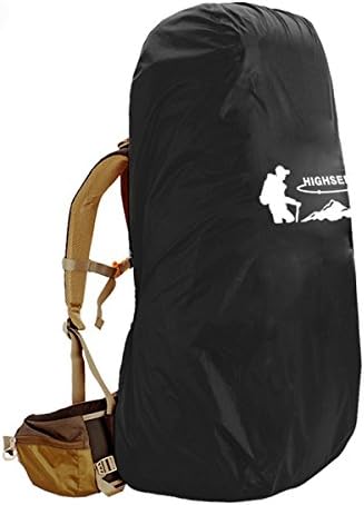 AORUI Big Size Dustproof Cloth Backpack Waterproof 60L-75L Covers Black Onesize