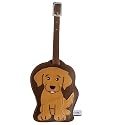 Golden Retriever Luggage Tag