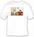 T-shirt with man, walking, 