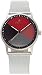 ヌーン(noon) 腕時計 44Mesh Cherry Red(チェリーレッド) 個性と自信 44-SV.M-RD(44-008) メンズ [正規輸入品]