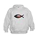 Artsmith, Inc. Kids Hoodie US Christian Fish Ichthys